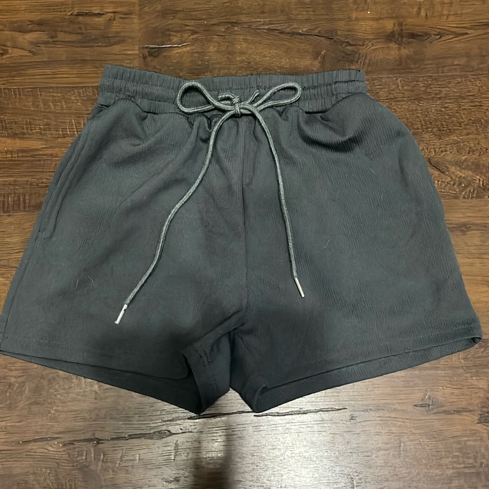 gray shein atheltic shorts